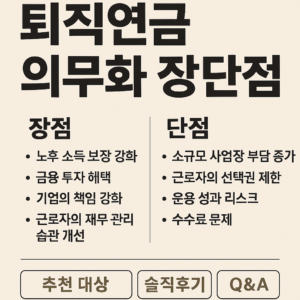 퇴직연금 의무화 